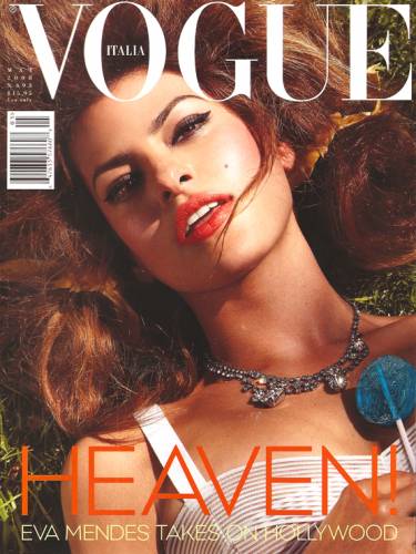 Ева Мендес - Vogue Italy (2008)
